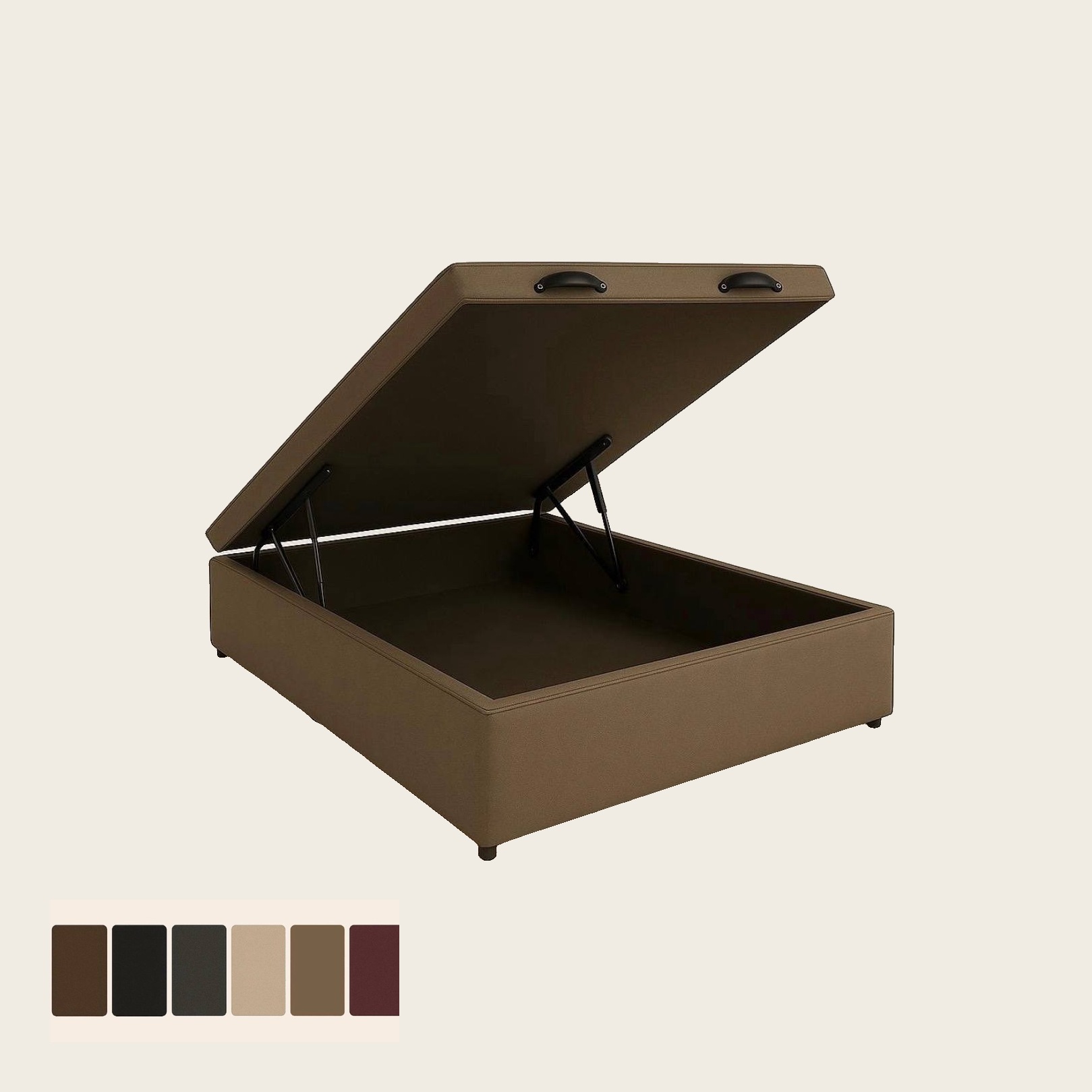 Cama Baú Casal Viúvo RoyalFlex