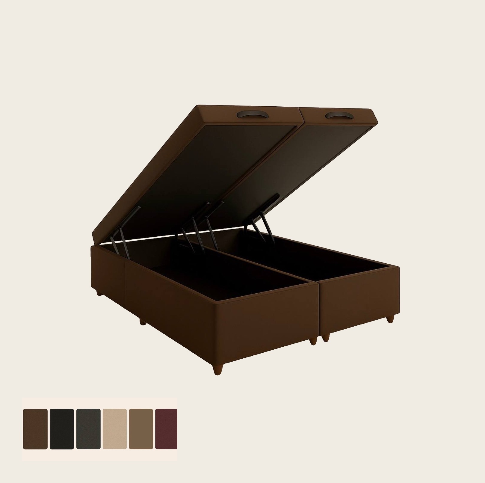 Cama Baú Queen Size RoyalFlex