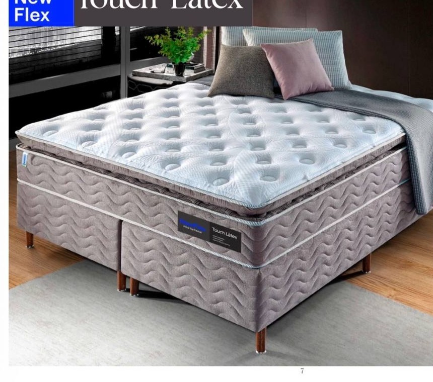 Colchão Touch Látex RoyalFlex
